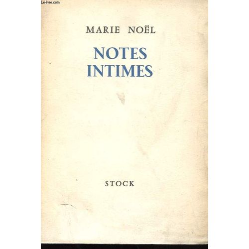 Notes Intimes Suivies De Souvenirs Sur L'abbe Bremond