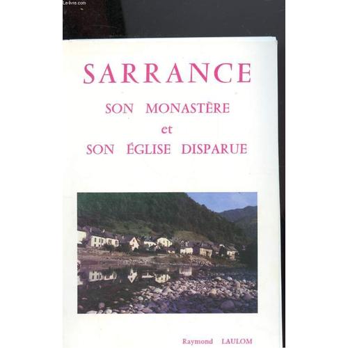 Sarrance Son Monastere Et Son Eglise Disparue