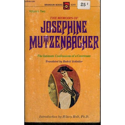 Jodsephine Mutzenbacher. The Intimate Congfessions Of A Courtesan. Volume Two