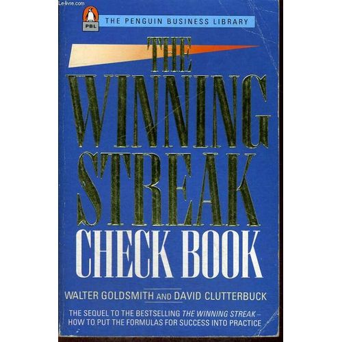The Winning Streak, Check Book