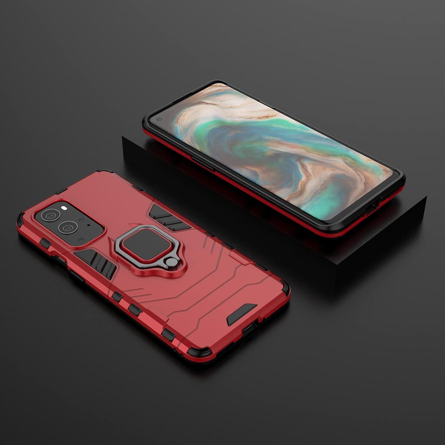 Coque Pour Oneplus 9 Pro 5g,Double Couche Renforcee Defense ... - 2