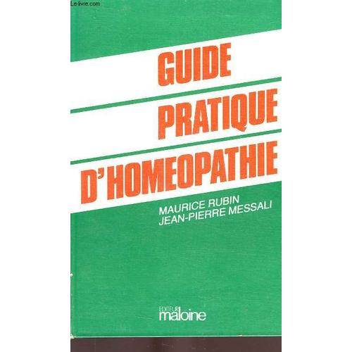 Guide Pratique D'homéopathie