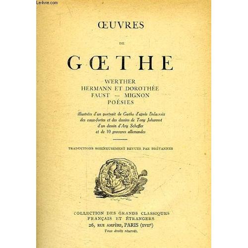 Oeuvres De Goethe