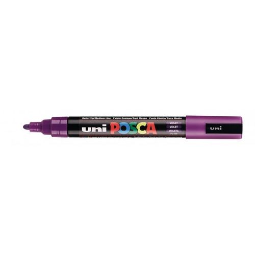 Uni-Ball Posca Marqueur Pointe Moyenne Conique Violet