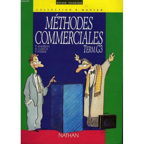 Méthodes Commerciales, Term - G3