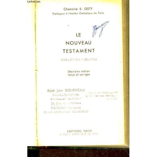 Le Nouveau Testament