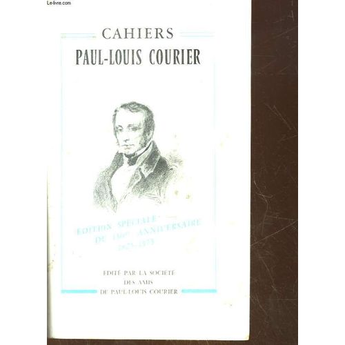 Actualite De Paul-Louis Courier