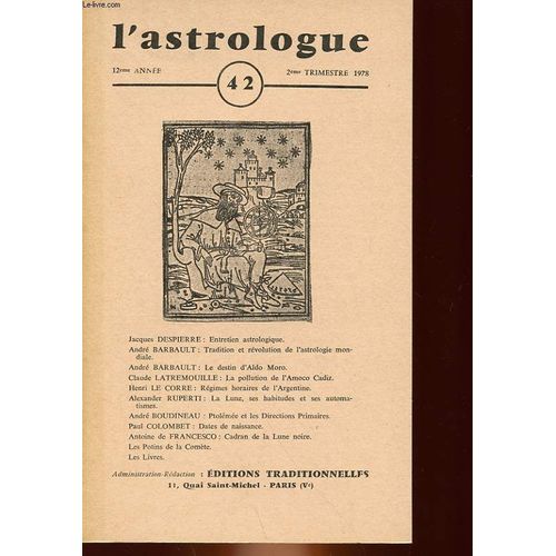 L'astrologue - 11° Annee - N° 42