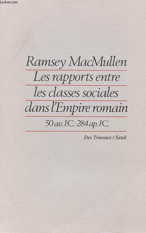 Les Rapports Entre Les Classes Sociales Dans L'empire Romain 50avjc-284apjc