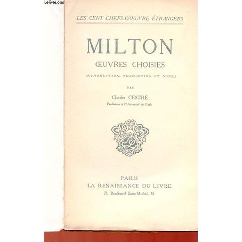 Milton - Oeuvres Choisies