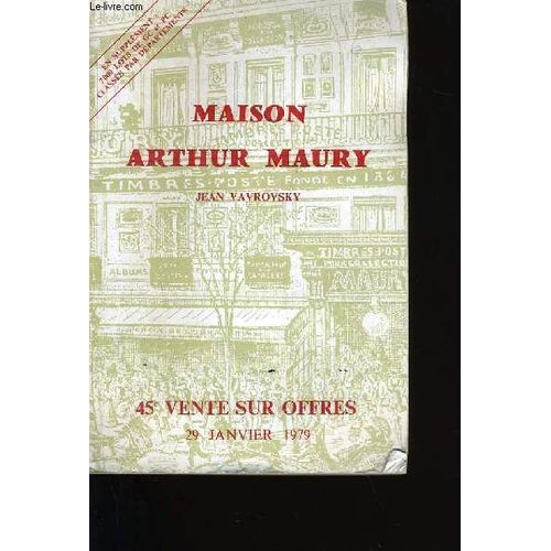 Vente Sur Offres. Maison Arthur Maury