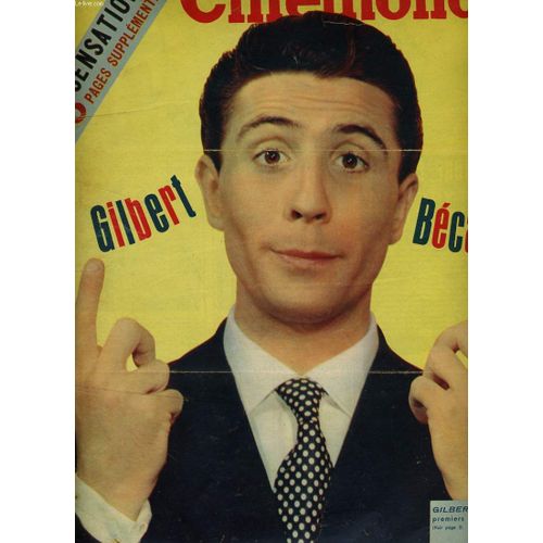 Cinemonde - 24e Annee - N° 1125 - Gilbert Becaud: Premiers Pas À L'écran