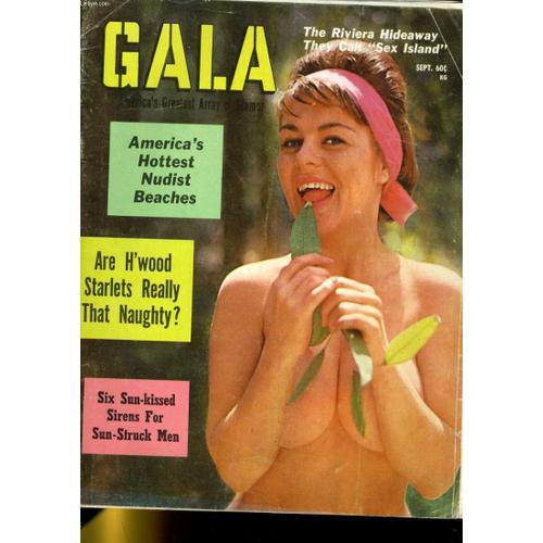 Gala Vol.18 N°3 - America's Hottest Nudist Beaches - Six Sun-Kissed Sirens For Sun-Struck Men