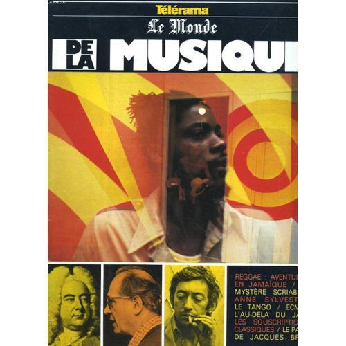 Telerama Le Monde De La Musique N° 5 - Reggae: Avenures En Jamaique, Ecm: L'au-Dela Du Jazz, Le Pays De Jacques Brel, Gainsbourg