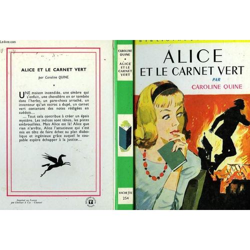 Alice Et Le Carnet Vert