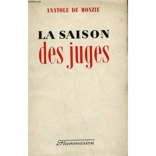 La Saison Des Juges