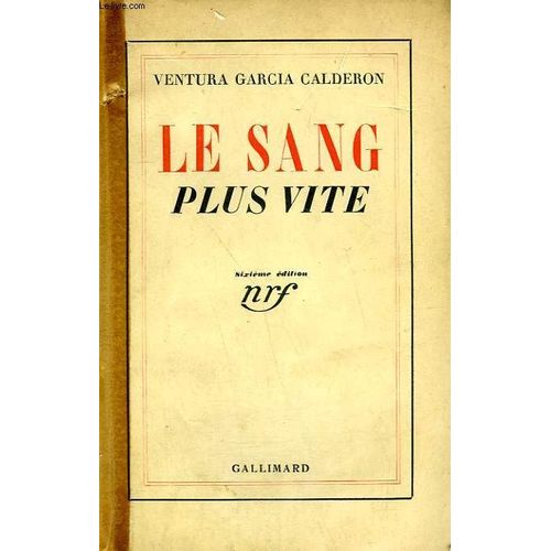 Le Sang Plus Vite