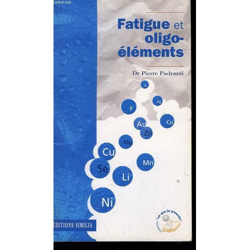 Fatigue Et Oligo-Éléments
