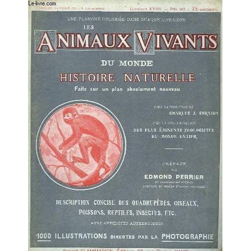 Les Animaux Vivants Du Monde. Livraison Xviii
