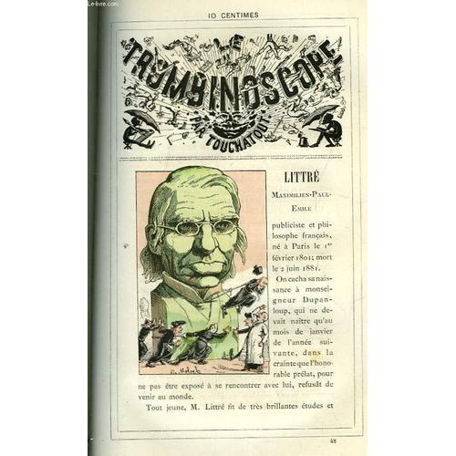 Le Trombinoscope N°48 : Maximilien-Paul-Emile Littré