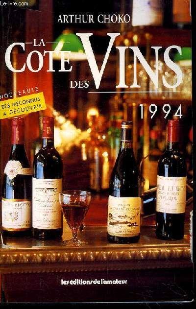 La cote des vins 1994