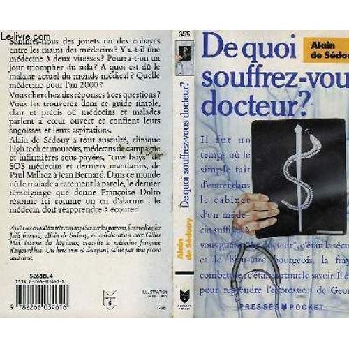 De Quoi Souffrez-Vous Docteur ?