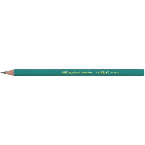 Lot De 12 Crayons À Papier Hb 650 Bic Evolutions