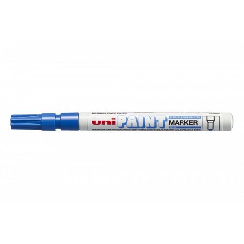 Uni-Ball Paint Marqueur Paint Pointe Fine Bleu Fonc