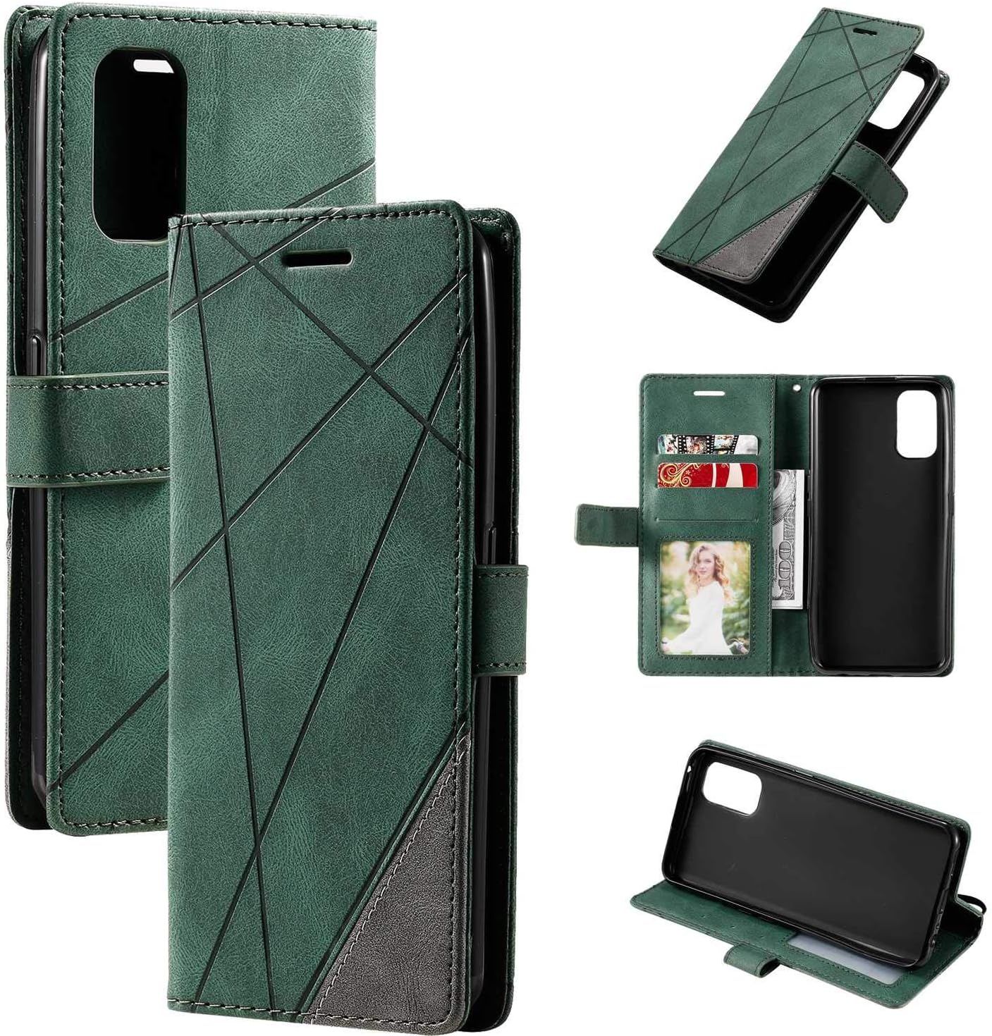 Coque Realme 7 Pro,Etui En Cuir Pu Portefeuille Housse Ferme... - 4