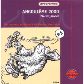Festival Angouleme  N° 0 : Crumb Programme Angouleme 2000