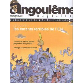 Festival Bd Angouleme  N° 0 : Zep Titeuf Angouleme Magazine Janvier 2005