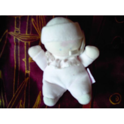 Doudou Hochet Lutin Corolle Rose