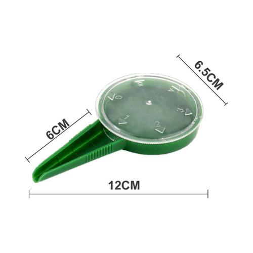 [Yue Xinghui] (propriété intellectuelle traitée) 1 pièce semoir à main 5 vitesses réglable semis transplanteur vert 12*6.5 cm