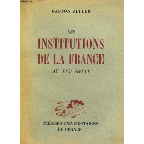 Les Institutions De La France Au Xiv Siecle
