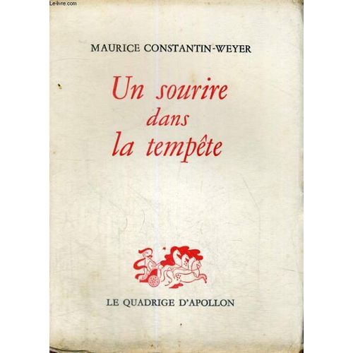 Un Sourire Dans La Tempete - Quarantieme Edition