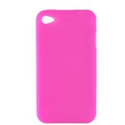 Housse Iphone 4 Silicone Rose