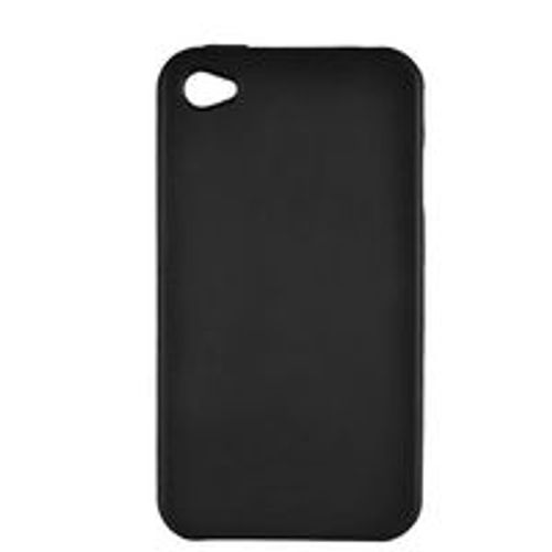 Housse Iphone 4 Silicone Noire