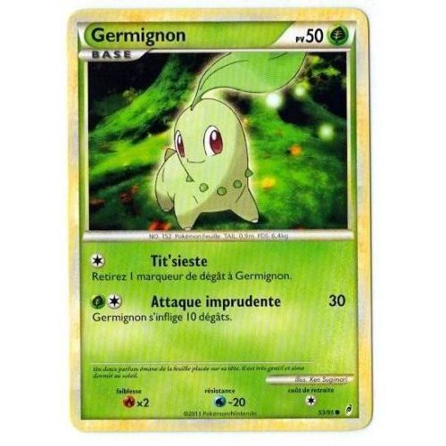 Germignon (53/95) - Pokemon Hs Appel Des Légendes