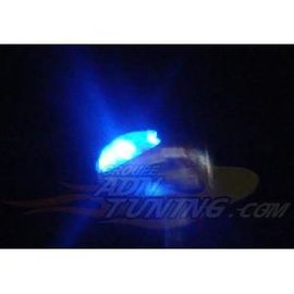 2 Gicleurs lave-glace a LED - Bleu - NA40BL