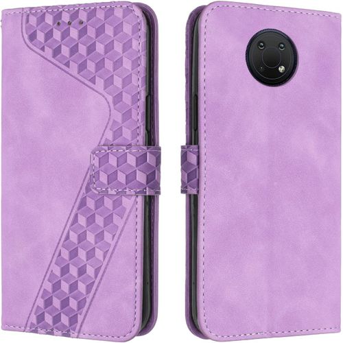 Coque Pour Nokia G10/G20/G30/Nokia 6.3,Etui Protection Housse En Cuir Pu Portefeuille Etui Telephone [Magnetique] [Fentes Pour Cartes] Flip Case Pour Nokia G10/G20/G30/Nokia 6.3 (Pourpre)