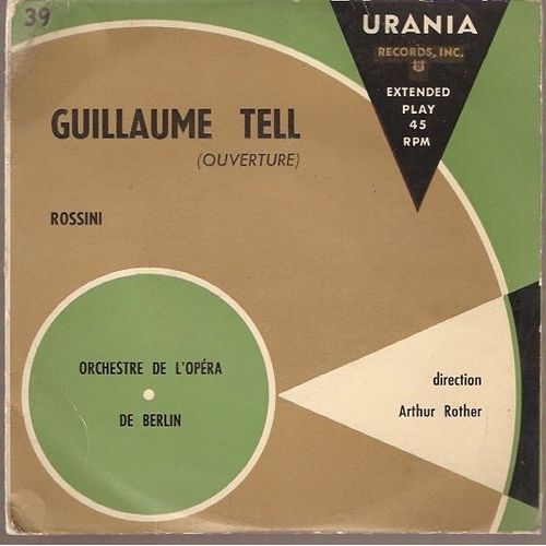 Guillaume Tell / Arthur Rother / Vinyl Rouge