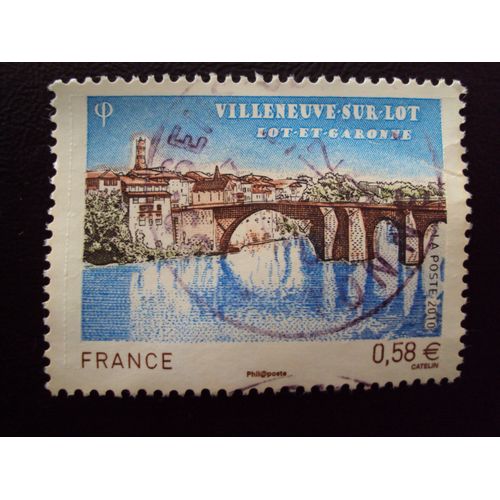 France..Villeneuve-Sur-Lot..Lot Et Garonne. Oblitéré.