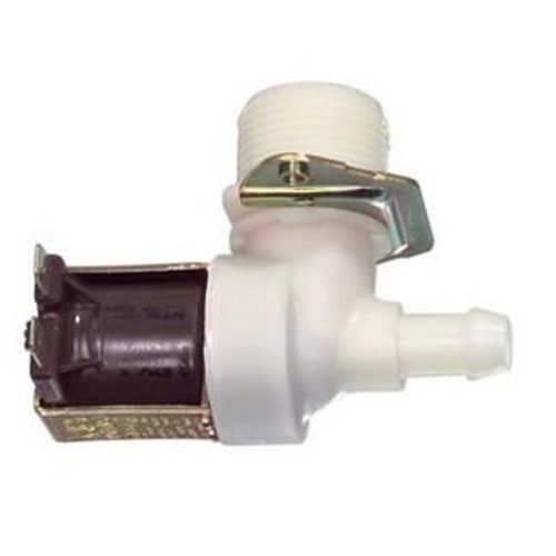 Electrovanne 1 Voie 90° D:12mm Lave Linge Indesit Wga1036txbe