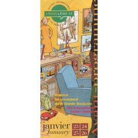 Festival Bd Angouleme  N° 0 : Juillard, Avant-Programme Angouleme 1997