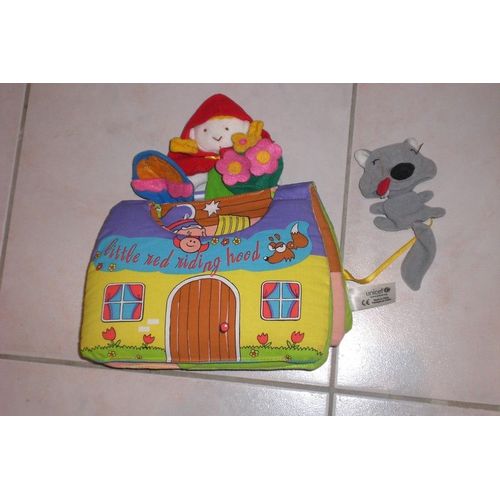 Le Petit Chaperon Rouge Little Red Riding Hood Livre Tissu Unicef