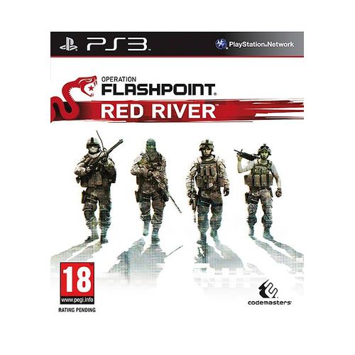 Rojo River 70117 Japonés Ver De Japón Codemasters PS3 Operation Flashpoint 