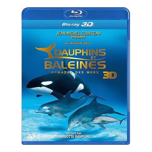 Le Monde Des Dauphins Et Des Baleines, Nomades Des Mers 3d - Blu-Ray 3d Compatible 2d