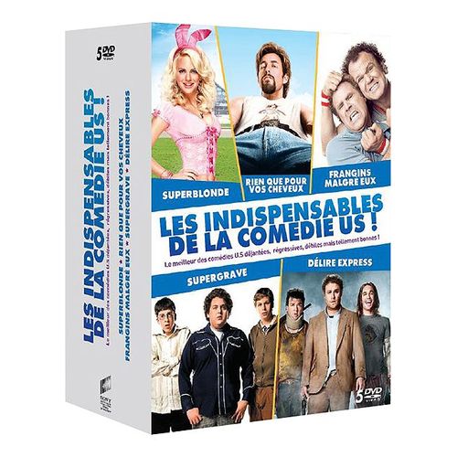 Coffret Les Indispensables De La Comédie U.S. - Pack