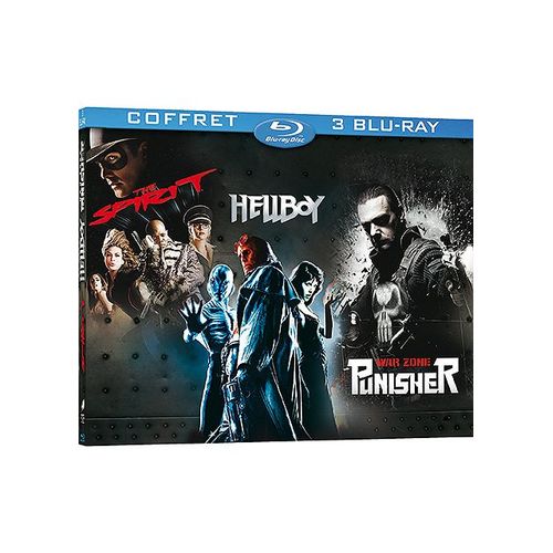 The Spirit + Hellboy + The Punisher, Zone De Guerre - Pack - Blu-Ray