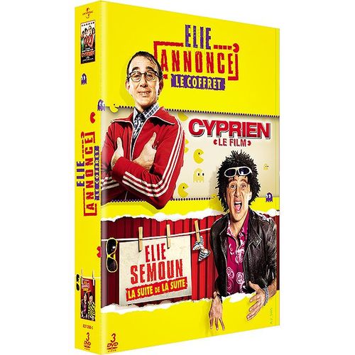 Élie Semoun - Coffret - Cyprien + Élie (Annonce) Semoun, La Suite De La Suite - Pack